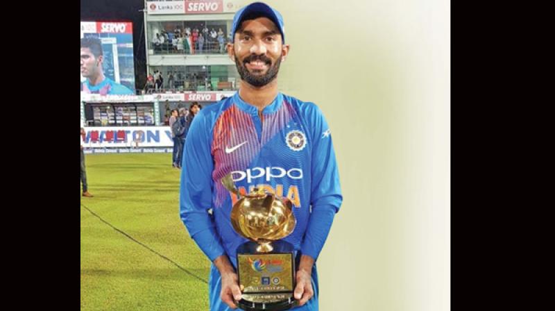 Rohit hails Karthik's last ball brilliance