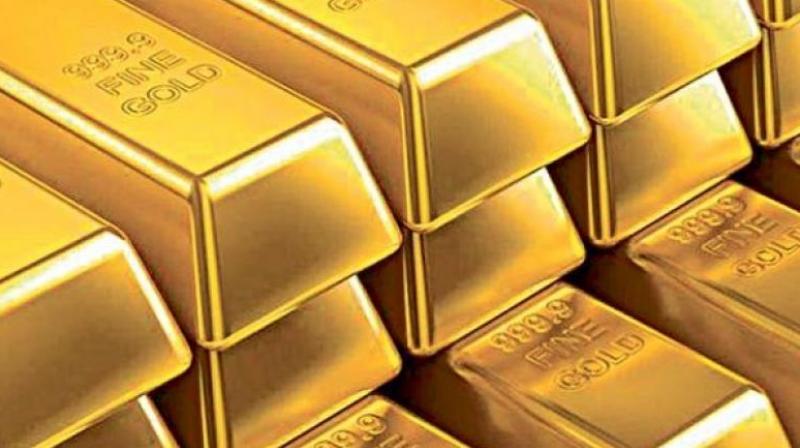 Better trend in global market helped gold trade here. Better trend in global market helped gold trade here.