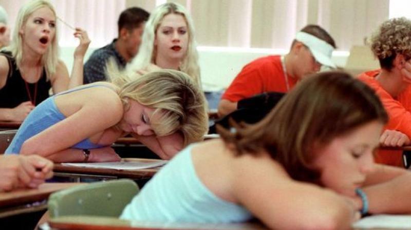 Researchers suggest that the pleasure centre of the brain is responsible for making one sleepy when bored. (Photo: File Image) Researchers suggest that the pleasure centre of the brain is responsible for making one sleepy when bored. (Photo: File Image)