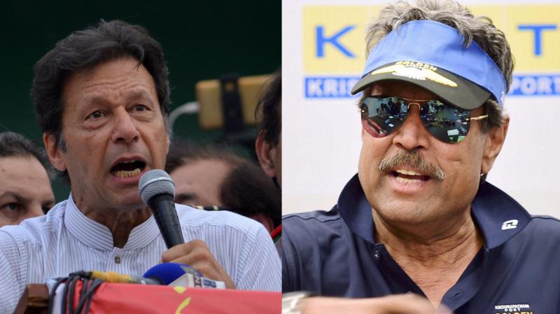 "I have been invited, but not in writing. I got a call from his team, but I haven't received any mail yet. I am waiting for a formal invite," said Kapil Dev about attending Imran Khan's oatj-taking ceremony as Pakistan Prime Minister. (Photo: AFP / PTI) "I have been invited, but not in writing. I got a call from his team, but I haven't received any mail yet. I am waiting for a formal invite," said Kapil Dev about attending Imran Khan's oatj-taking ceremony as Pakistan Prime Minister. (Photo: AFP / PTI)