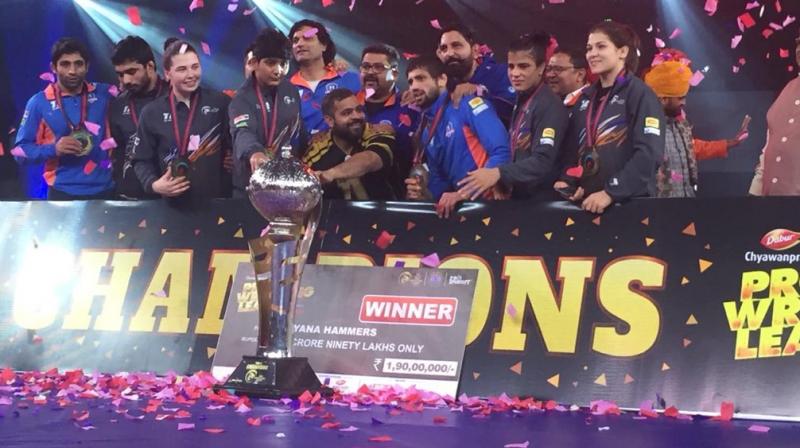 So dominating was Haryana Hammers' performance that Punjab Royals' campaign ended even before their star player Bajrang Punia could take the stage. (Photo: Twitter) So dominating was Haryana Hammers' performance that Punjab Royals' campaign ended even before their star player Bajrang Punia could take the stage. (Photo: Twitter)