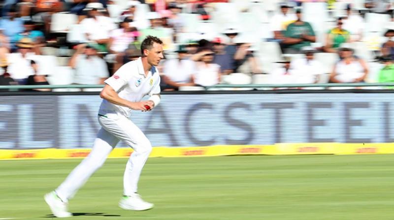 Dale Steyn ironically, making a comeback from an injury-forced sabbatical in the ongoing series but it was cut short on the second day of the opening Test when he landed awkwardly while bowling.(Photo: BCCI) Dale Steyn ironically, making a comeback from an injury-forced sabbatical in the ongoing series but it was cut short on the second day of the opening Test when he landed awkwardly while bowling.(Photo: BCCI)