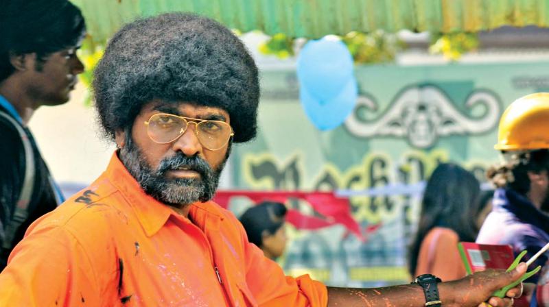 One of Sethupathi’s look from Oru Nalla... One of Sethupathi’s look from Oru Nalla...