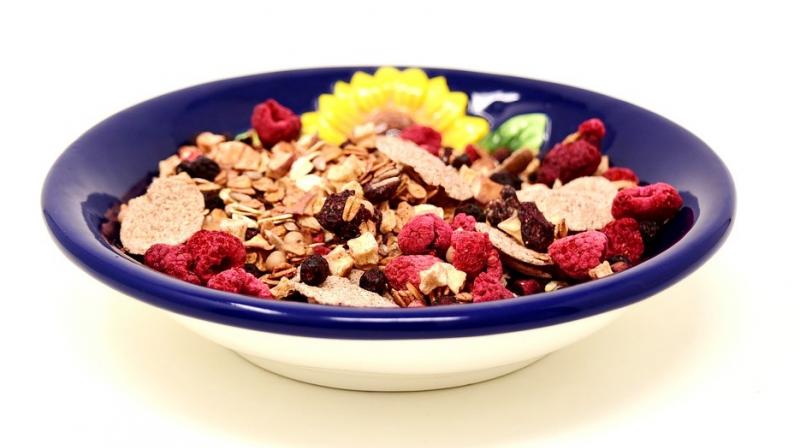 A healthy blend of rolled oats, corn flakes, wheat flakes, and fruit crushes are definitely healthier than other sugary cereals. (Photo: Representational/Pixabay) A healthy blend of rolled oats, corn flakes, wheat flakes, and fruit crushes are definitely healthier than other sugary cereals. (Photo: Representational/Pixabay)