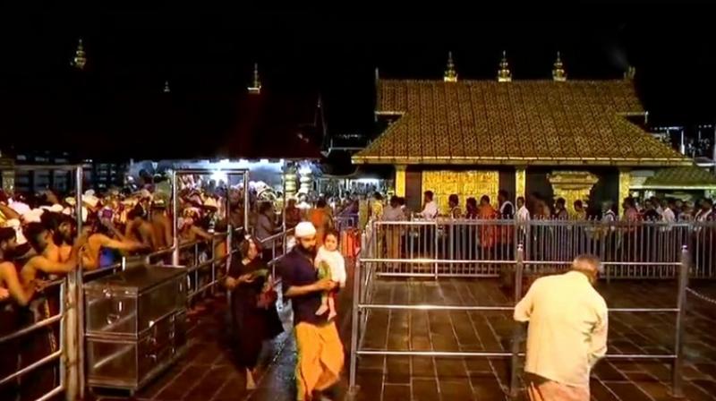 No woman has yet been able to visit the Sabarimala temple after the Supreme Court lifted the centuries-old ban. (Photo: File | PTI) No woman has yet been able to visit the Sabarimala temple after the Supreme Court lifted the centuries-old ban. (Photo: File | PTI)