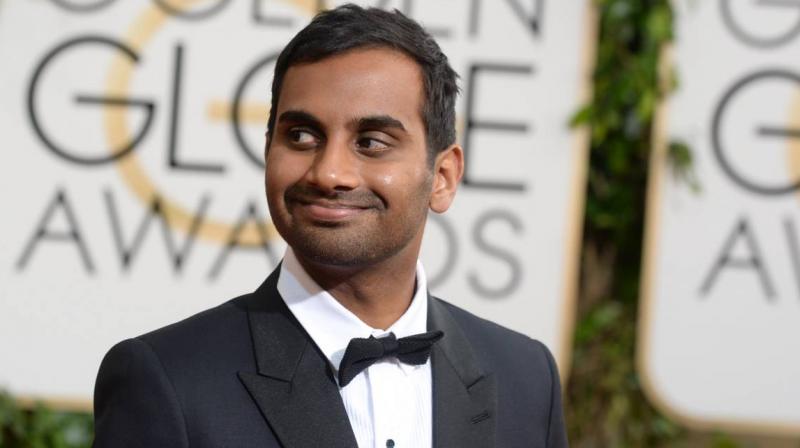 Aziz Ansari won the Best Actor - TV Series- Musical/ Comedy at the recently held Golden Globes. (Photo: AP) Aziz Ansari won the Best Actor - TV Series- Musical/ Comedy at the recently held Golden Globes. (Photo: AP)