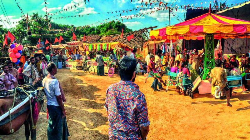 Ram Charan’s upcoming film Rangasthalam 1985, set against a village backdrop, helmed by Sukumar, is almost complete barring a few important scenes. Ram Charan’s upcoming film Rangasthalam 1985, set against a village backdrop, helmed by Sukumar, is almost complete barring a few important scenes.