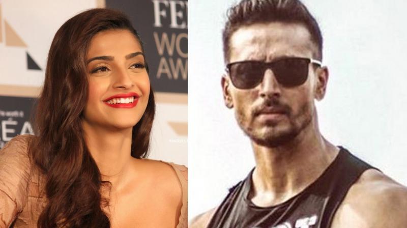 Sonam Kapoor and Tiger Shroff. Sonam Kapoor and Tiger Shroff.