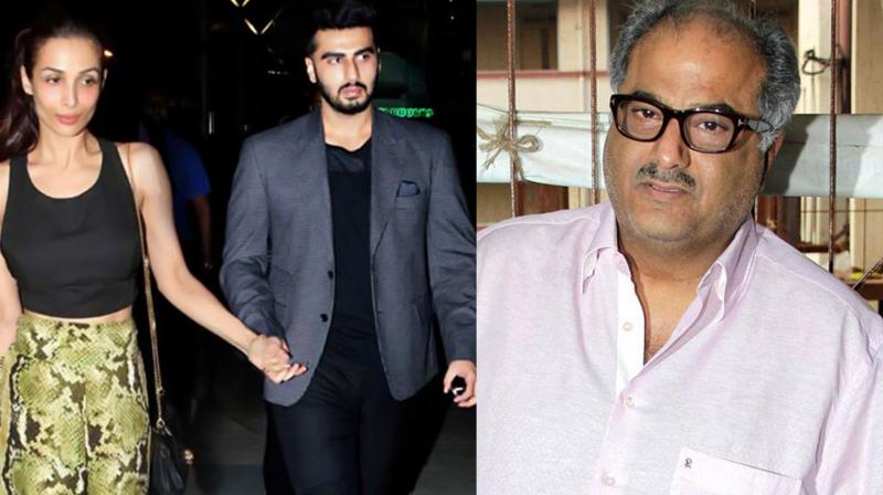 Arjun-Malaika and Boney Kapoor. Arjun-Malaika and Boney Kapoor.