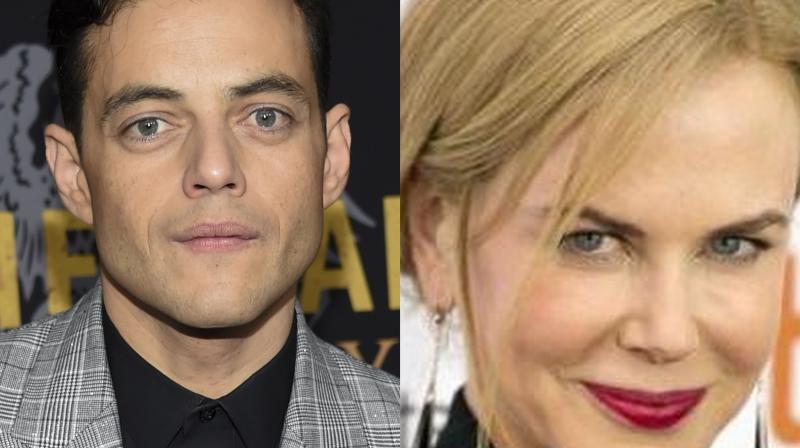 Rami Malek and Nicole Kidman. Rami Malek and Nicole Kidman.