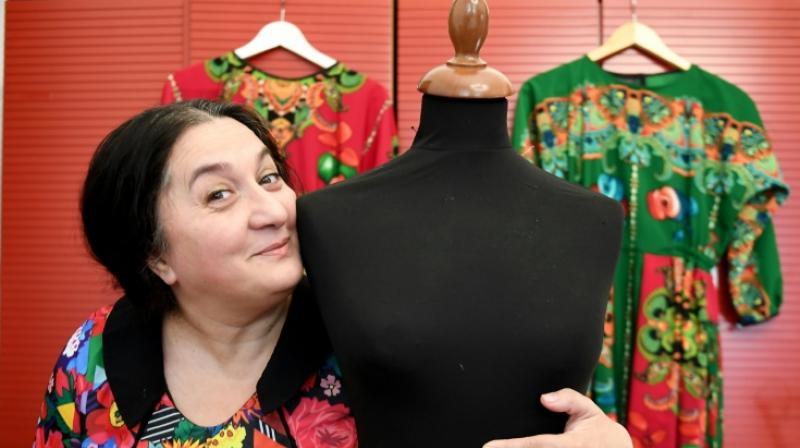 Hunagrian designer Erika Varga is smashing stereotypes and empowering the Roma community through her clothes. (Photo:AFP) Hunagrian designer Erika Varga is smashing stereotypes and empowering the Roma community through her clothes. (Photo:AFP)
