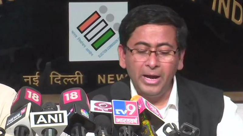 The Election Commission invoked Article 324 of the Constitution to curtail the campaigning for the last phase of the election on May 19. (Photo: ANI twitter) The Election Commission invoked Article 324 of the Constitution to curtail the campaigning for the last phase of the election on May 19. (Photo: ANI twitter)