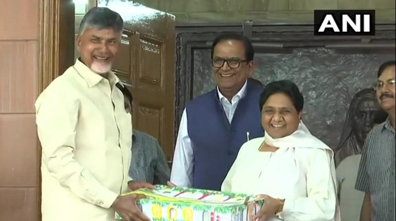 Opposition parties are pitching for a joint anti-BJP front to steer the next government. (Photo: ANI twitter) Opposition parties are pitching for a joint anti-BJP front to steer the next government. (Photo: ANI twitter)