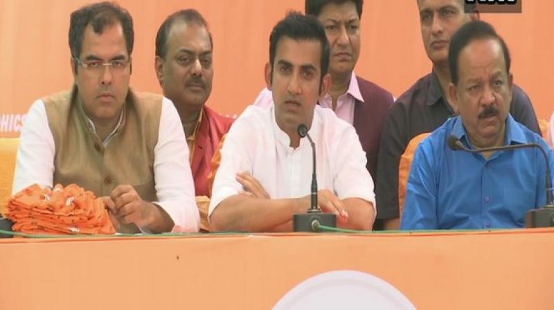 Gambhir asserted that he would not make any false promises to the people of Delhi and will focus on making the city the Gambhir asserted that he would not make any false promises to the people of Delhi and will focus on making the city the