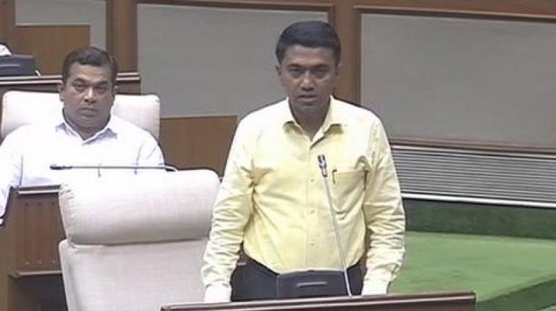 Joshua retained the BJP seat where the by-poll was necessitated after the death of his father Francis D'Souza. (Photo: ANI) Joshua retained the BJP seat where the by-poll was necessitated after the death of his father Francis D'Souza. (Photo: ANI)