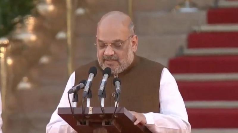 Shah worked for Akhil Bhartiya Vidyarthi Parishad, the student wing of RSS for some time before he joined BJP in 1984-85. (Photo: BJP twitter) Shah worked for Akhil Bhartiya Vidyarthi Parishad, the student wing of RSS for some time before he joined BJP in 1984-85. (Photo: BJP twitter)