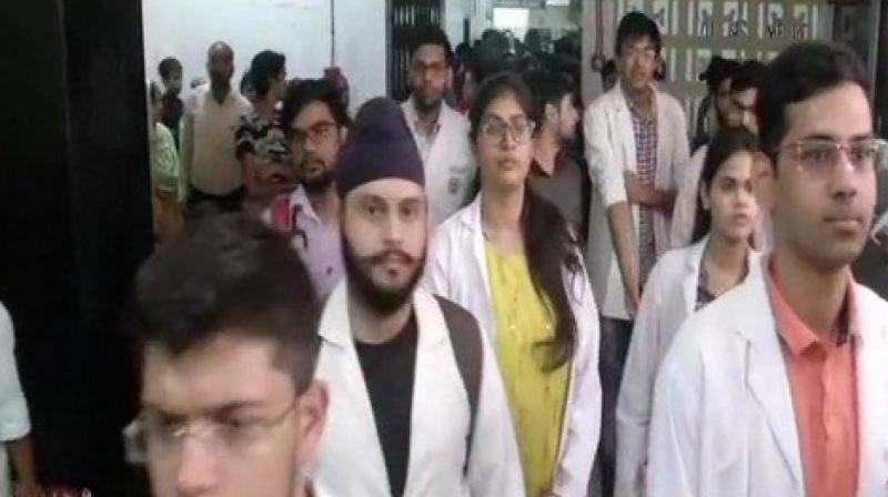 The move comes just weeks after the protesting resident doctors of All India Institute of Medical Sciences (AIIMS) demanded a tough central law against those who engage in violence with medical practitioners. (Photo: ANI) The move comes just weeks after the protesting resident doctors of All India Institute of Medical Sciences (AIIMS) demanded a tough central law against those who engage in violence with medical practitioners. (Photo: ANI)
