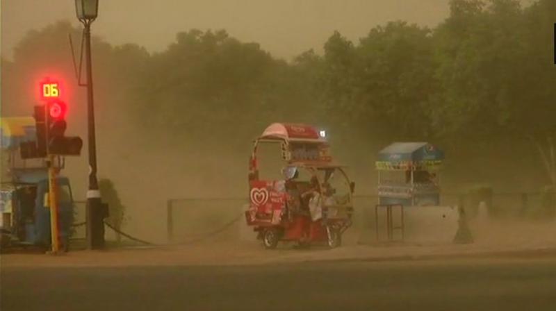 Dust storms hit Uttar Pradesh on Wednesday evening. (Photo: Representational/ANI) Dust storms hit Uttar Pradesh on Wednesday evening. (Photo: Representational/ANI)