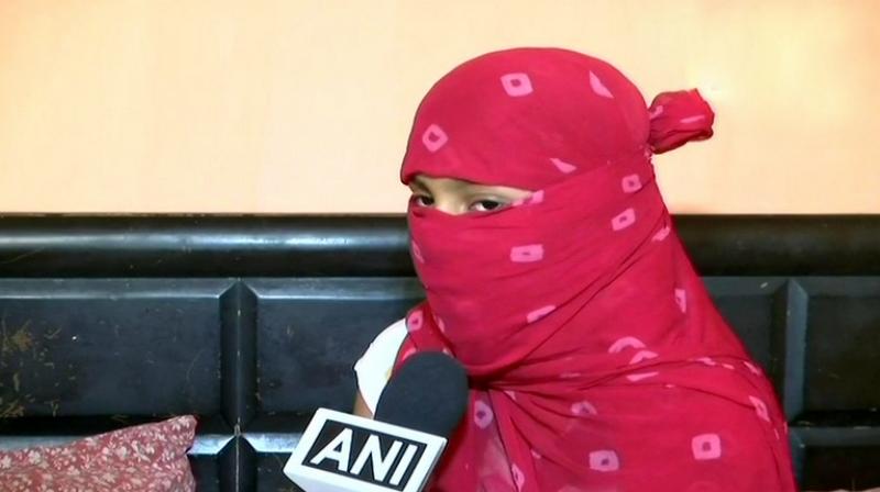 Recalling the ghastly incident, the Ghazipur rape victim revealed that the prime accused took her to the Madrassa by force and also threatened to kill her family. (Photo: Twitter/ANI) Recalling the ghastly incident, the Ghazipur rape victim revealed that the prime accused took her to the Madrassa by force and also threatened to kill her family. (Photo: Twitter/ANI)