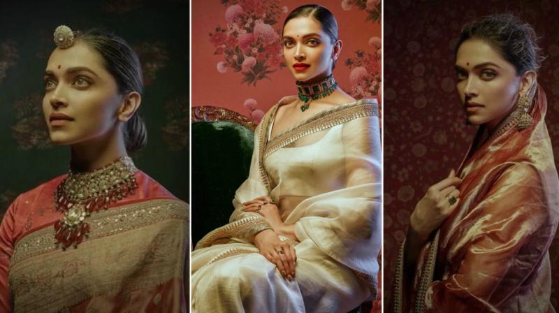 Deepika Padukone in Sabyasachi collection. (Photo: Instagram) Deepika Padukone in Sabyasachi collection. (Photo: Instagram)