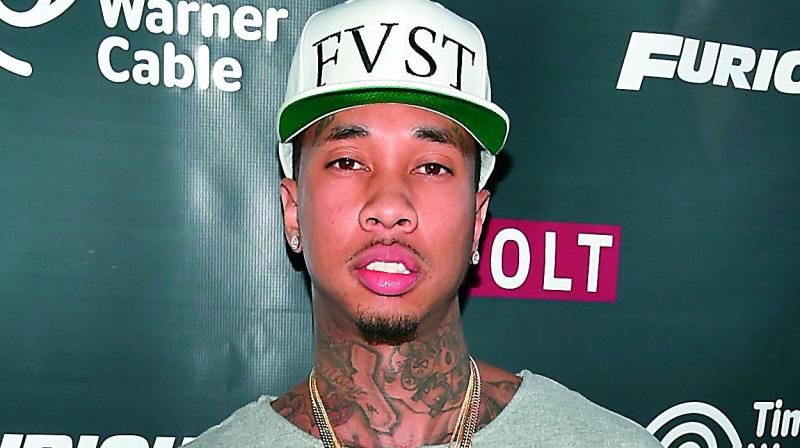 Rapper Tyga. Rapper Tyga.
