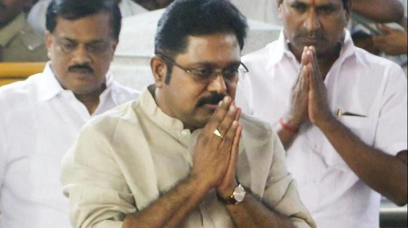 Dhinakaran has the support of 21 MLAs. (Photo: PTI) Dhinakaran has the support of 21 MLAs. (Photo: PTI)