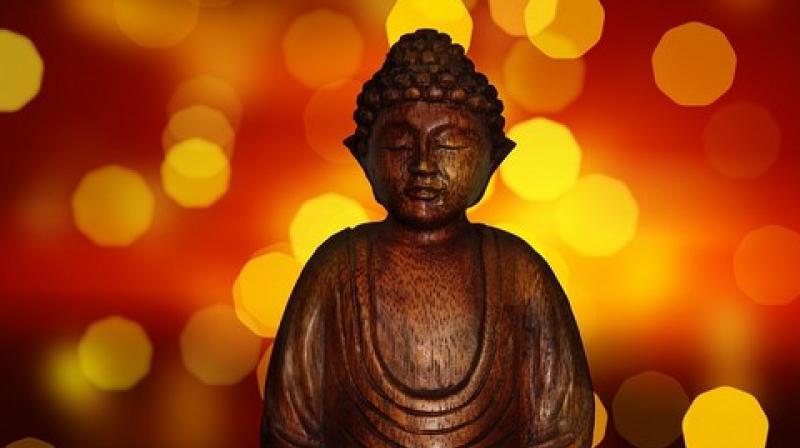 The futuristic version of Kannon, the Buddhist Goddess of Mercy, Mindar costs more than USD 90,000 to make. (Photo: ANI) The futuristic version of Kannon, the Buddhist Goddess of Mercy, Mindar costs more than USD 90,000 to make. (Photo: ANI)