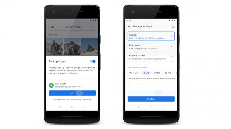 Over the past week, Google has started rolling out Express backup to more users in India. Over the past week, Google has started rolling out Express backup to more users in India.