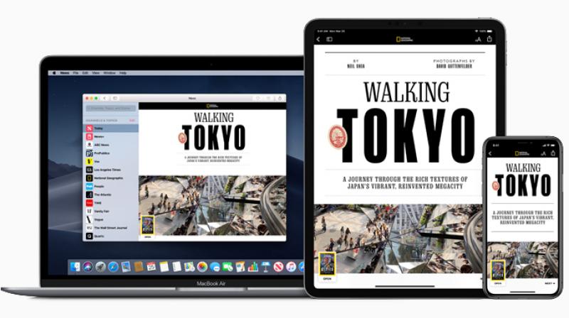 The annual price of a USD 100 digital subscription to the New Yorker plus a USD 20 annual subscription for Vanity Fair alone would equal the USD 120 annual cost of Apple News+, which will also include hundreds of other publications. The annual price of a USD 100 digital subscription to the New Yorker plus a USD 20 annual subscription for Vanity Fair alone would equal the USD 120 annual cost of Apple News+, which will also include hundreds of other publications.