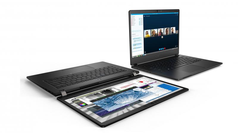 The Acer TravelMate P614-51 sports a magnesium-aluminium alloy chassis that is stronger and lighter than standard aluminium alloys at the same thickness. The Acer TravelMate P614-51 sports a magnesium-aluminium alloy chassis that is stronger and lighter than standard aluminium alloys at the same thickness.