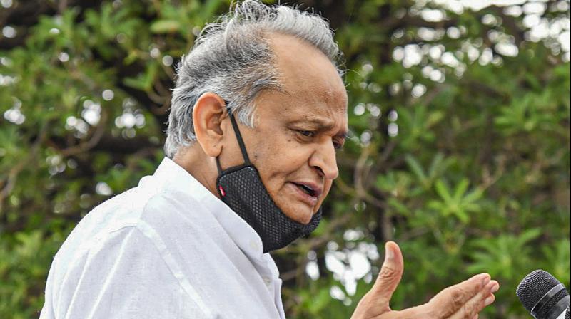 Rajasthan chief minister Ashok Gehlot (PTI photo)