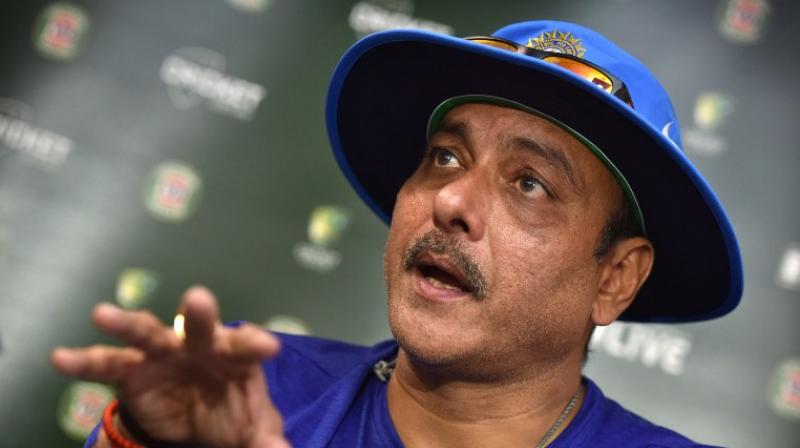 Ravi Shastri on Monday termed as 'peanuts' the increase in their payment announced by the BCCI recently. (Photo: AFP) Ravi Shastri on Monday termed as 'peanuts' the increase in their payment announced by the BCCI recently. (Photo: AFP)