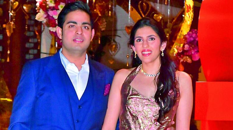 Akash and Shloka. Akash and Shloka.