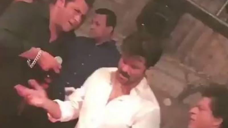 Screenshot from video of Sonam Kapoor Ahuja wedding reception. (Photo: Twitter) Screenshot from video of Sonam Kapoor Ahuja wedding reception. (Photo: Twitter)