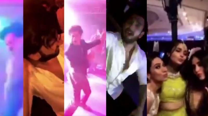 Screenshots from video of Sonam Kapoor Ahuja wedding reception. (Photo: Twitter) Screenshots from video of Sonam Kapoor Ahuja wedding reception. (Photo: Twitter)