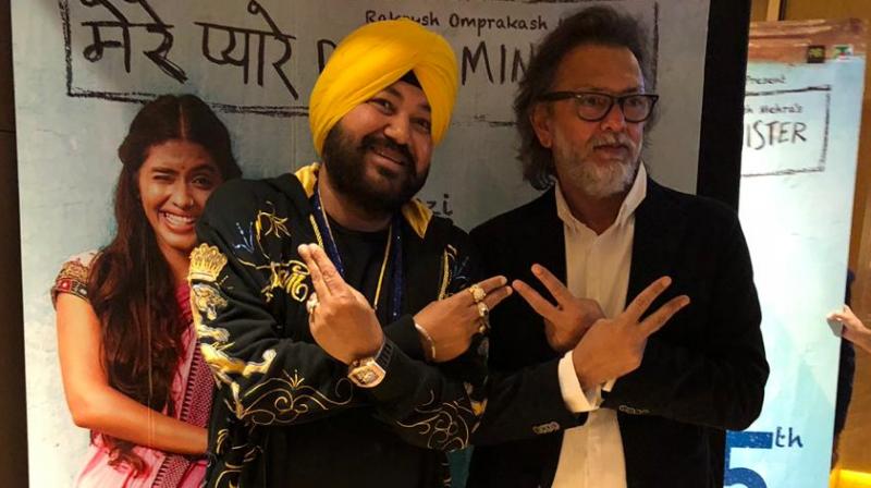 Daler Mehndi recently watched director Rakeysh Omprakash Mehra's 'Mere Pyare Prime Minister'. Daler Mehndi recently watched director Rakeysh Omprakash Mehra's 'Mere Pyare Prime Minister'.