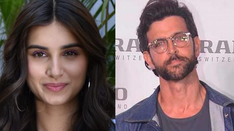 Tara Sutaria and Hrithik Roshan. Tara Sutaria and Hrithik Roshan.