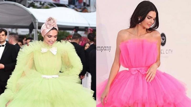 Deepika Padukone and Kendall Jenner. Deepika Padukone and Kendall Jenner.