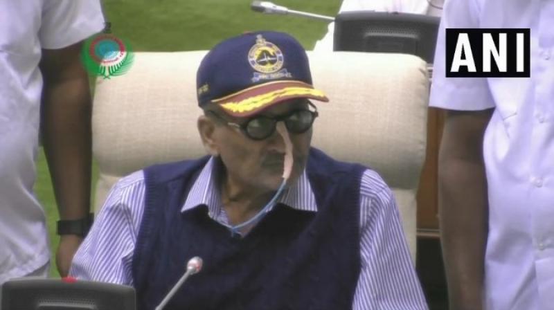 ‘I am presenting the budget in josh. The josh that is too high, very high, and fully in hosh,’ Goa Chief Minister Manohar Parrikar said. (Photo: ANI | Twitter) ‘I am presenting the budget in josh. The josh that is too high, very high, and fully in hosh,’ Goa Chief Minister Manohar Parrikar said. (Photo: ANI | Twitter)