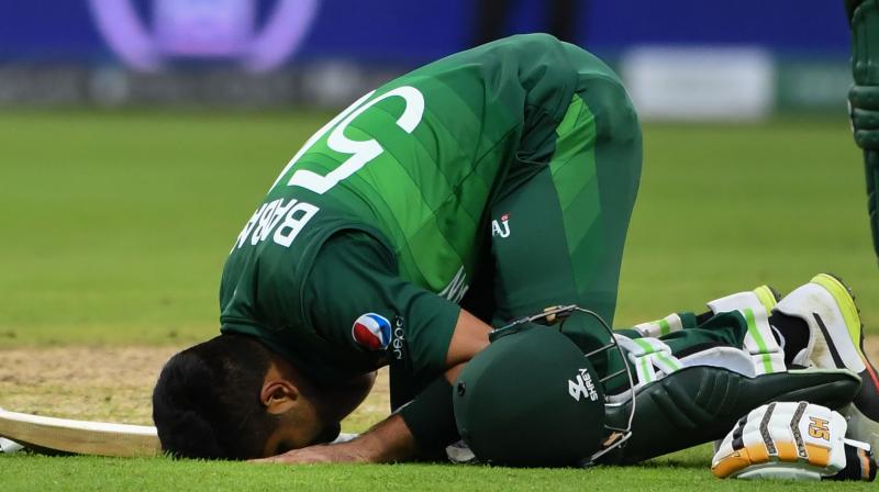 Babar Azam said his role had been to bat until the end of the innings. (Photo:AFP) Babar Azam said his role had been to bat until the end of the innings. (Photo:AFP)