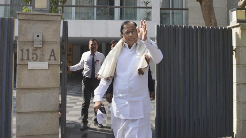 Chidambaram raised a legal issue asking whether without an FIR naming him or his son, the CBI or the ED could probe the alleged offences against them. (Photo: PTI/File) Chidambaram raised a legal issue asking whether without an FIR naming him or his son, the CBI or the ED could probe the alleged offences against them. (Photo: PTI/File)