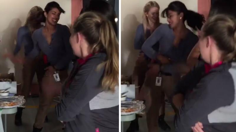 Screengrabs from the video posted on Instagram. Screengrabs from the video posted on Instagram.