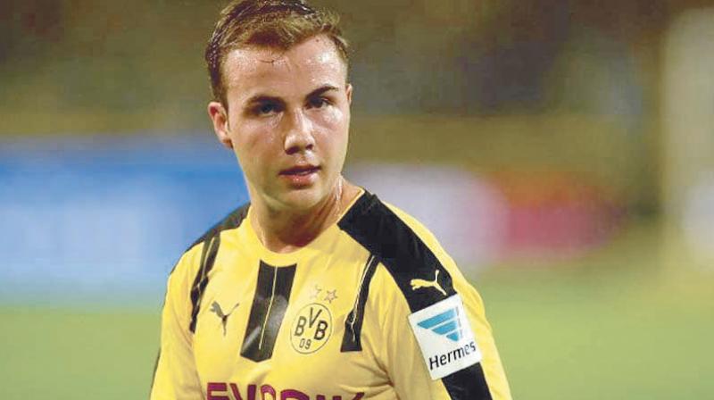 Goetze, raised at Dortmund and given his debut as a 17-year-old by Juergen Klopp, was once regarded as one of the top young talents in Europe. Goetze, raised at Dortmund and given his debut as a 17-year-old by Juergen Klopp, was once regarded as one of the top young talents in Europe.