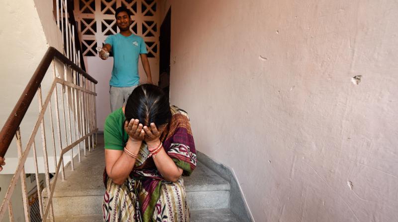 The mother of the victim in the Nirbhaya rape and murder case reacts after four men convicted of the crime were executed inside Tihar jail in New Delhi March 20, 2020. Mukesh Singh (32), Pawan Gupta (25), Vinay Sharma (26) and Akshay Kumar Singh (31) were executed at 5.30 am for the assault in an empty moving bus on the 23-year-old physiotherapy intern who came to be known as Nirbhaya. (PTI)