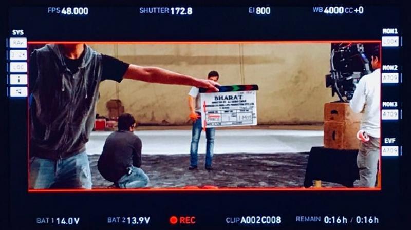 The first shot of Salman Khan starrer 'Bharat'. (Photo: Twitter) The first shot of Salman Khan starrer 'Bharat'. (Photo: Twitter)