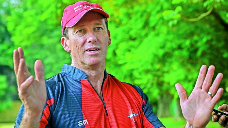 Glenn McGrath. Glenn McGrath.