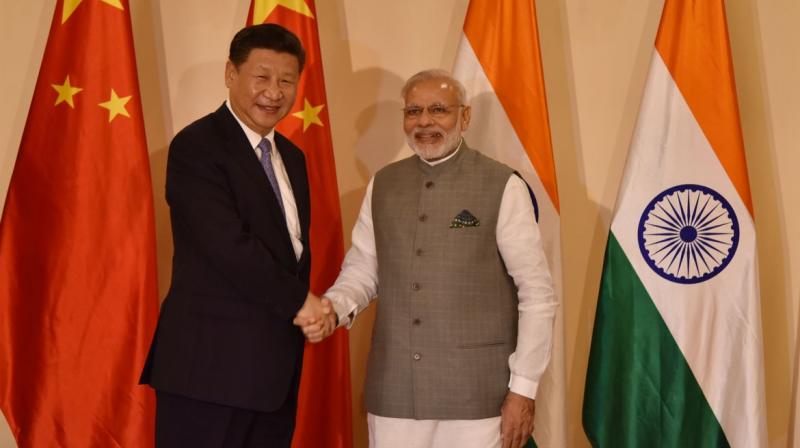 Prime Minister Narendra Modi with his Chinese counterpart Xi Jinping. (Photo: Twitter) Prime Minister Narendra Modi with his Chinese counterpart Xi Jinping. (Photo: Twitter)