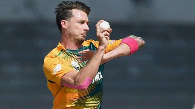 South Africa's Dale Steyn bowling during a warm-up match against Mumbai 11 at Brabourne stadium in Mumbai. PTI Photo South Africa's Dale Steyn bowling during a warm-up match against Mumbai 11 at Brabourne stadium in Mumbai. PTI Photo