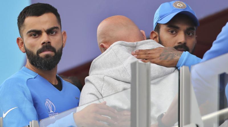 Kohli in a tweet said the team is gutted and share the same emotion with their fans. The India captain further expressed his gratitude to all the supporters who came out in huge number for the team. (Photo:AP) Kohli in a tweet said the team is gutted and share the same emotion with their fans. The India captain further expressed his gratitude to all the supporters who came out in huge number for the team. (Photo:AP)