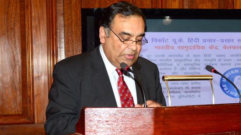 Indian High Commissioner to the UK Y K Sinha Indian High Commissioner to the UK Y K Sinha